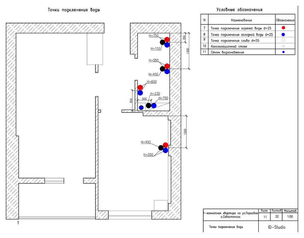Однокомнатная квартира в Севастополе по ул. Парковая