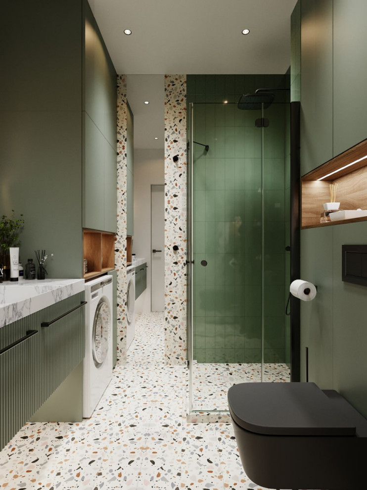 Камень и воздух. Квартира для современной девушки.