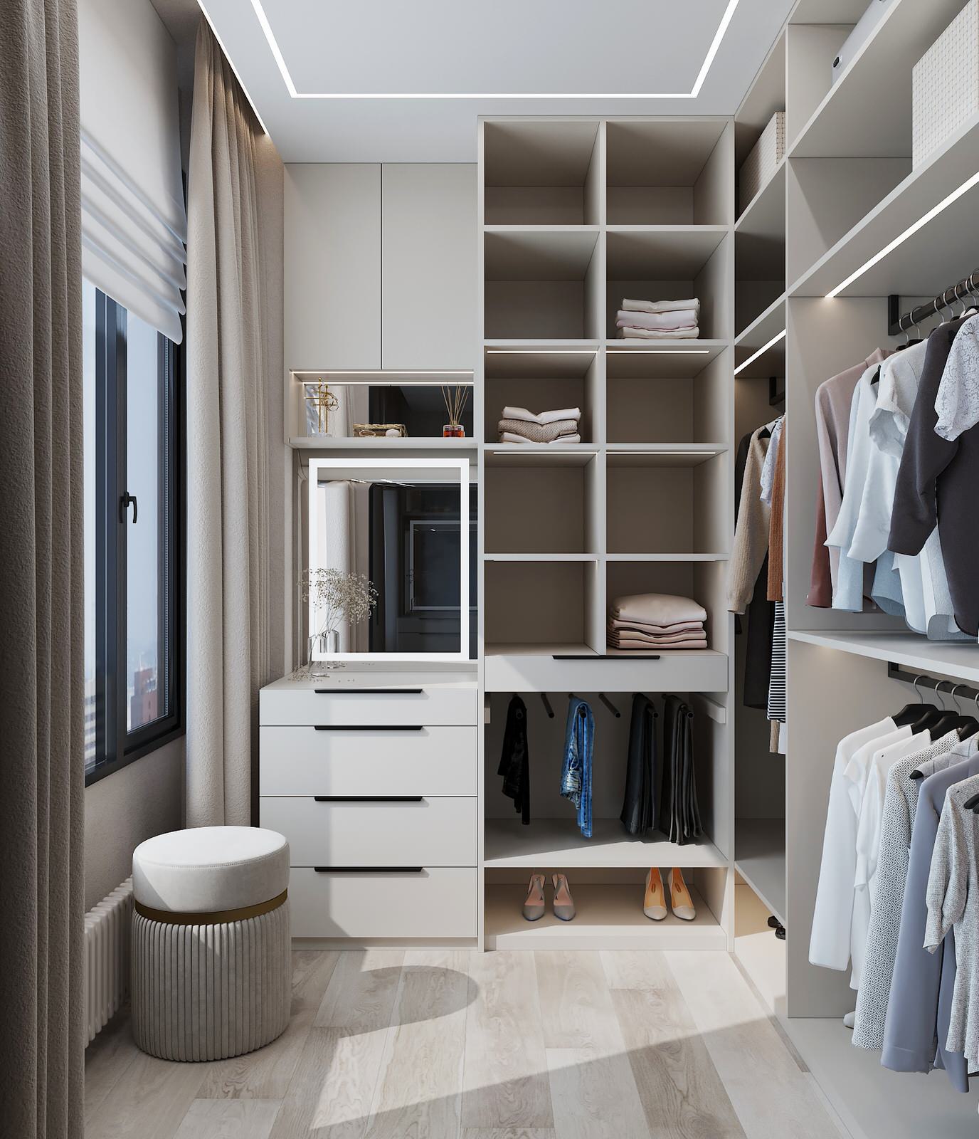 2023г. Интерьер квартиры 134 м2 в ЖК "Чикаго"