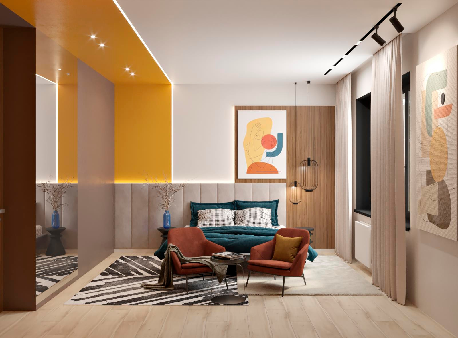 Приватные зоны в жилом доме г. Москва