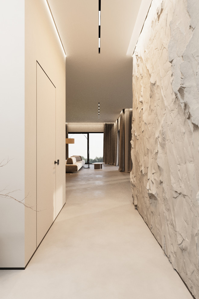 №5 Дизайн-проект кухня-гостиная-прихожая