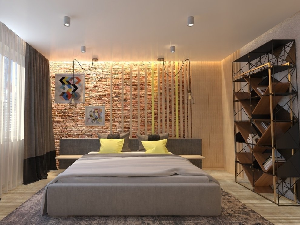 Трехкомнатная квартира в стиле лофт, 78 м²