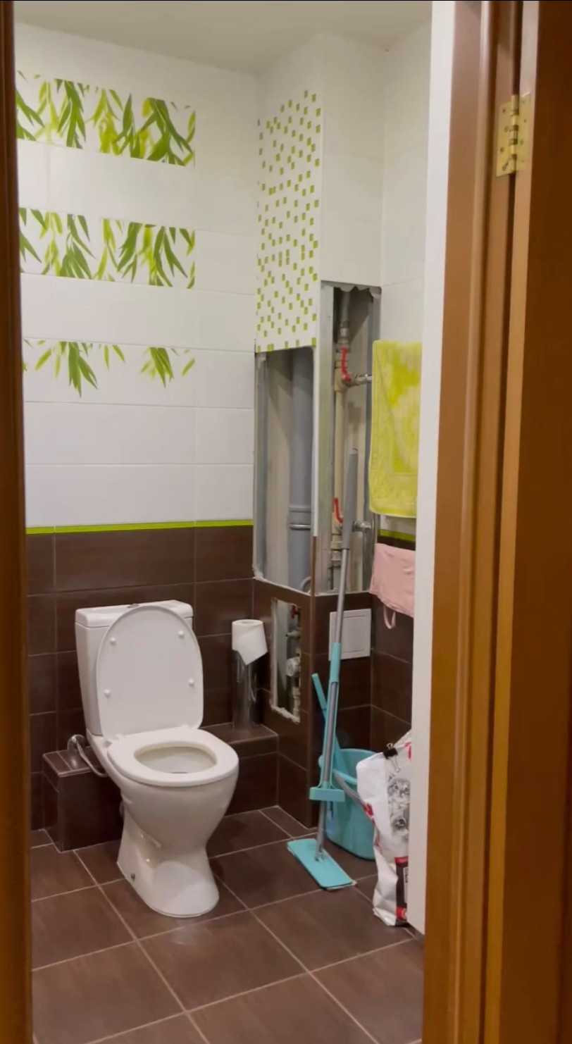 Обложка проекта: Сан.узел «До и после»