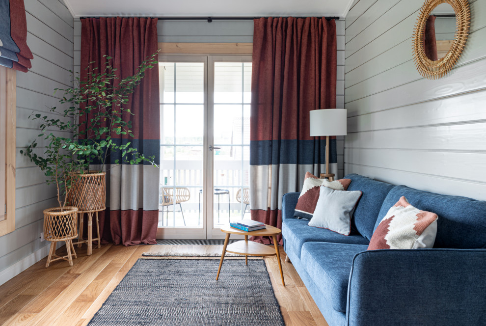 Загородный дом в оттенках моря и солнца