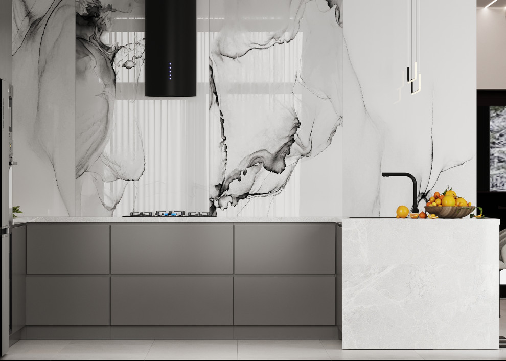 Обложка проекта: Кухня-столовая