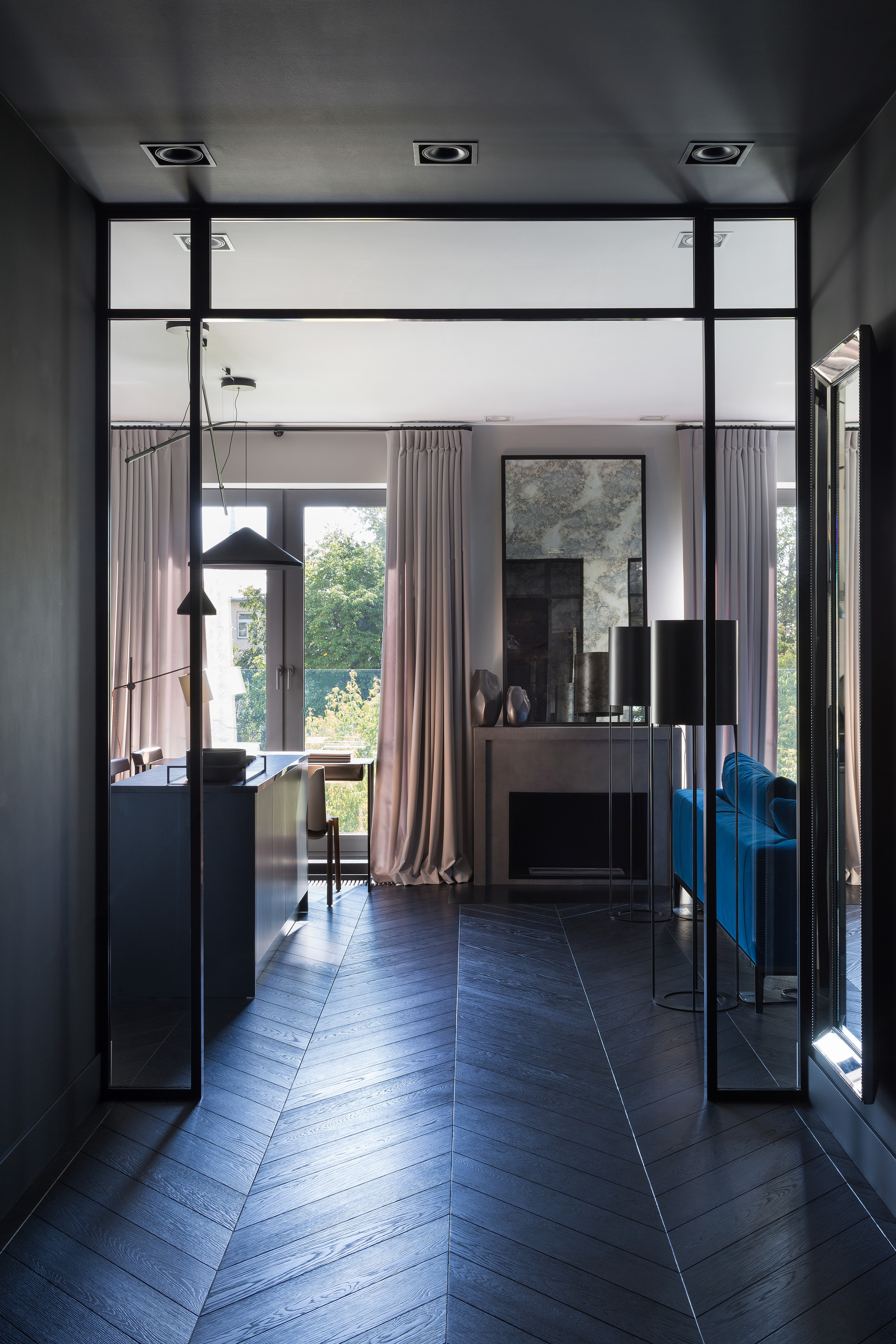 Houzz тур: Апартаменты, наполненные современным искусством