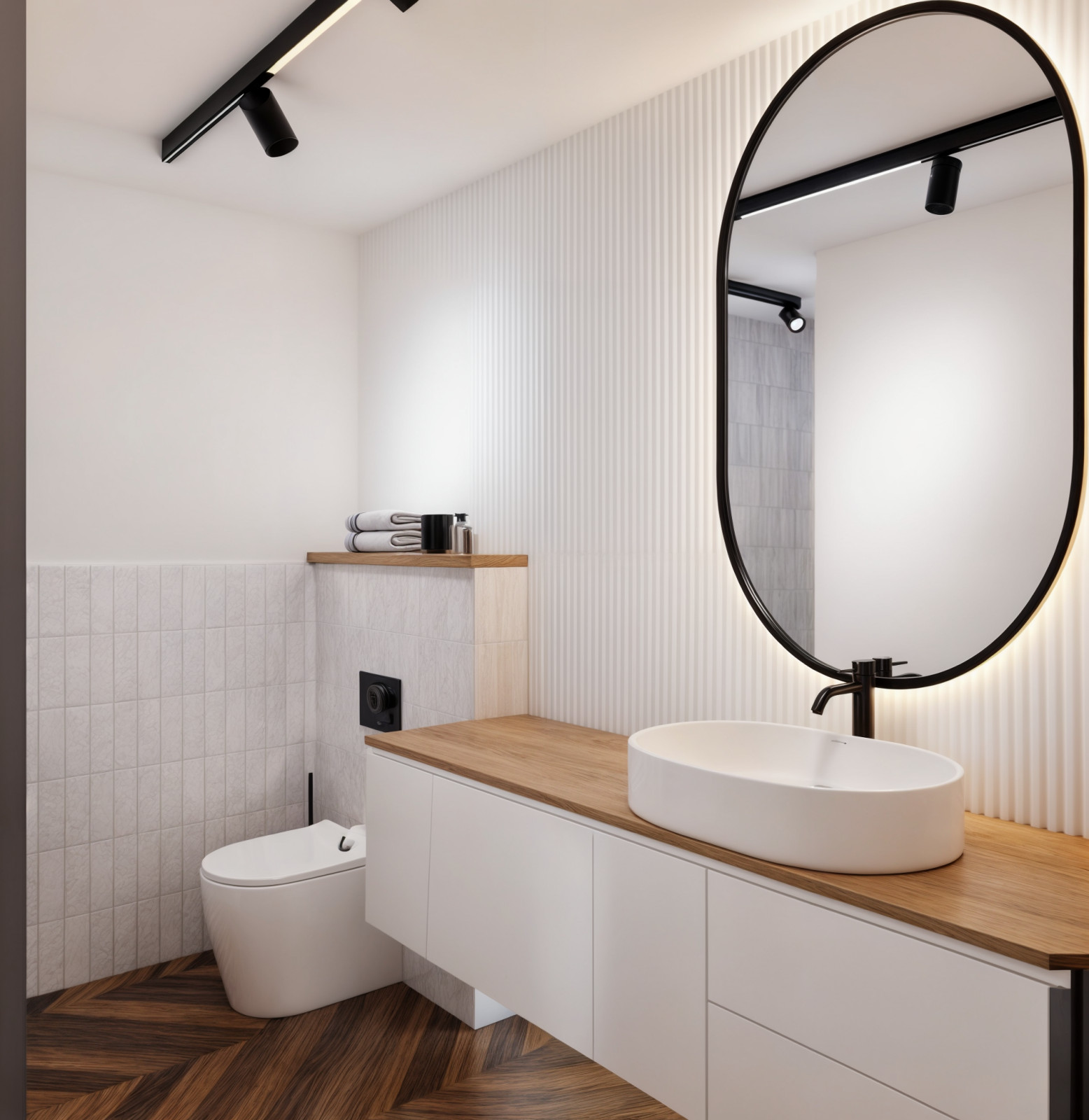 Проект 2-х уровневых апартаментов