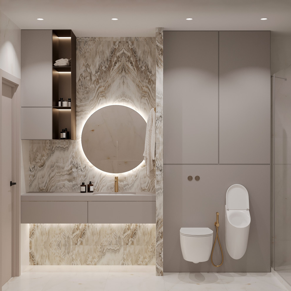 Дизайн-проект квартиры с детской и кабинетом