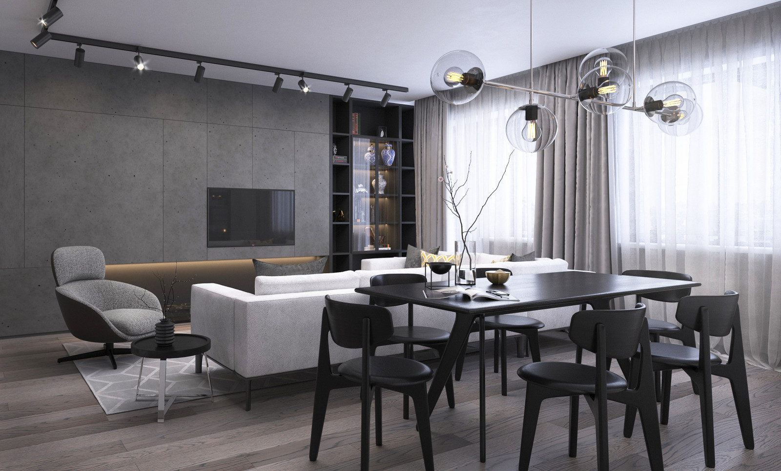 Обложка проекта: Минимализм в ЖК "Георг Ландрин"