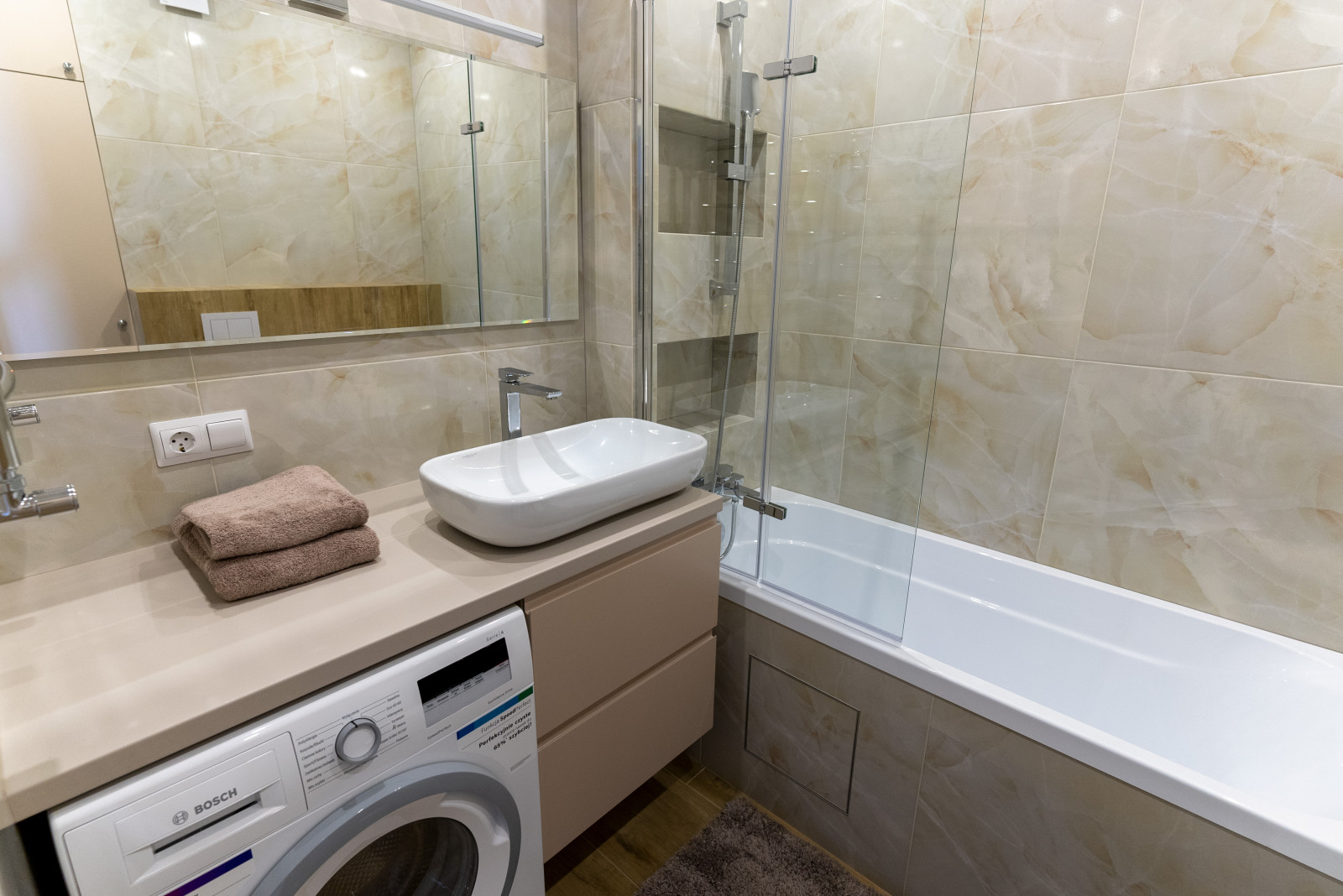 Мебель в едином стиле для однокомнатной квартиры в Светлогорске