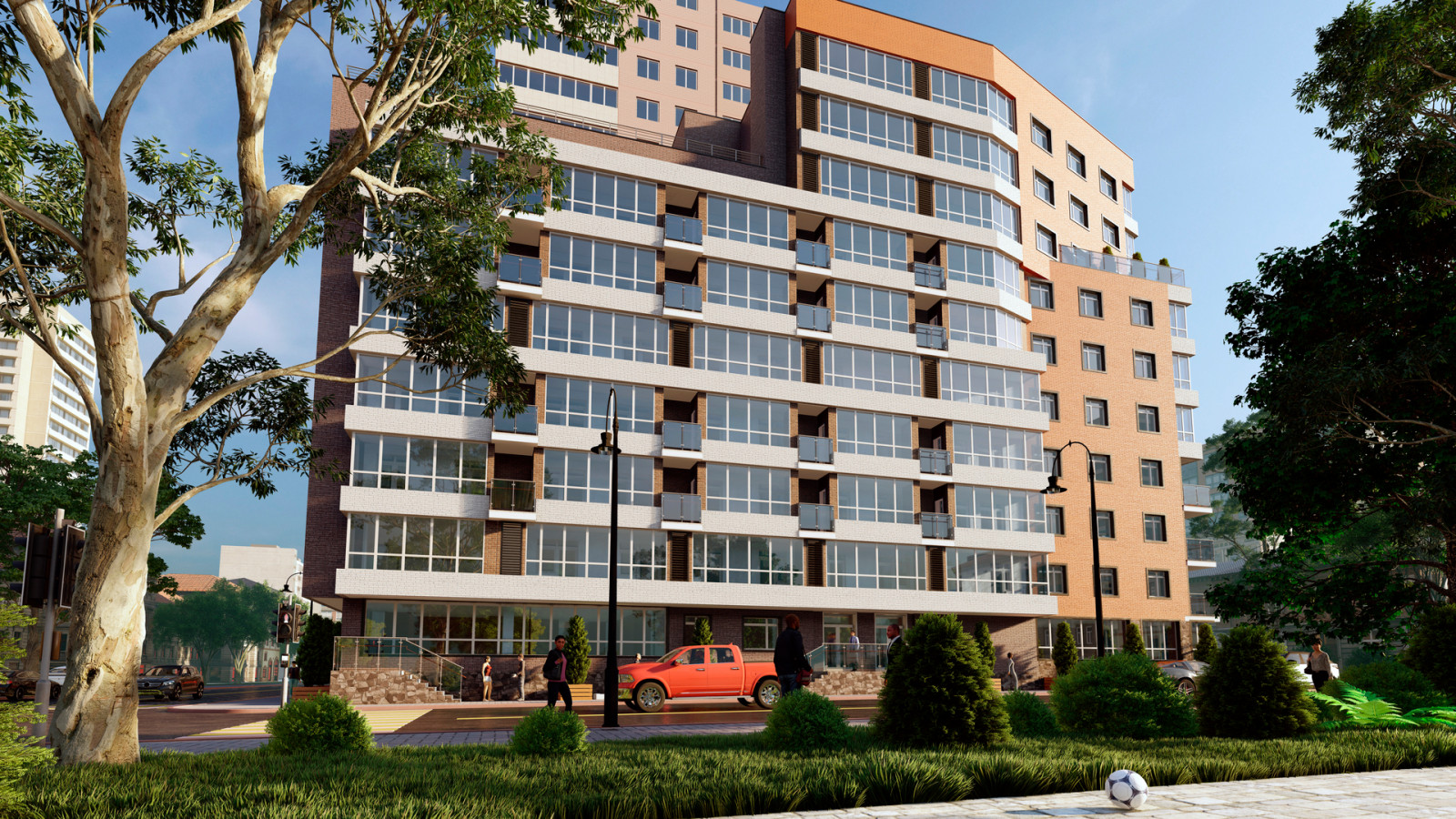 Многоквартирный дом пер. Халтуринский