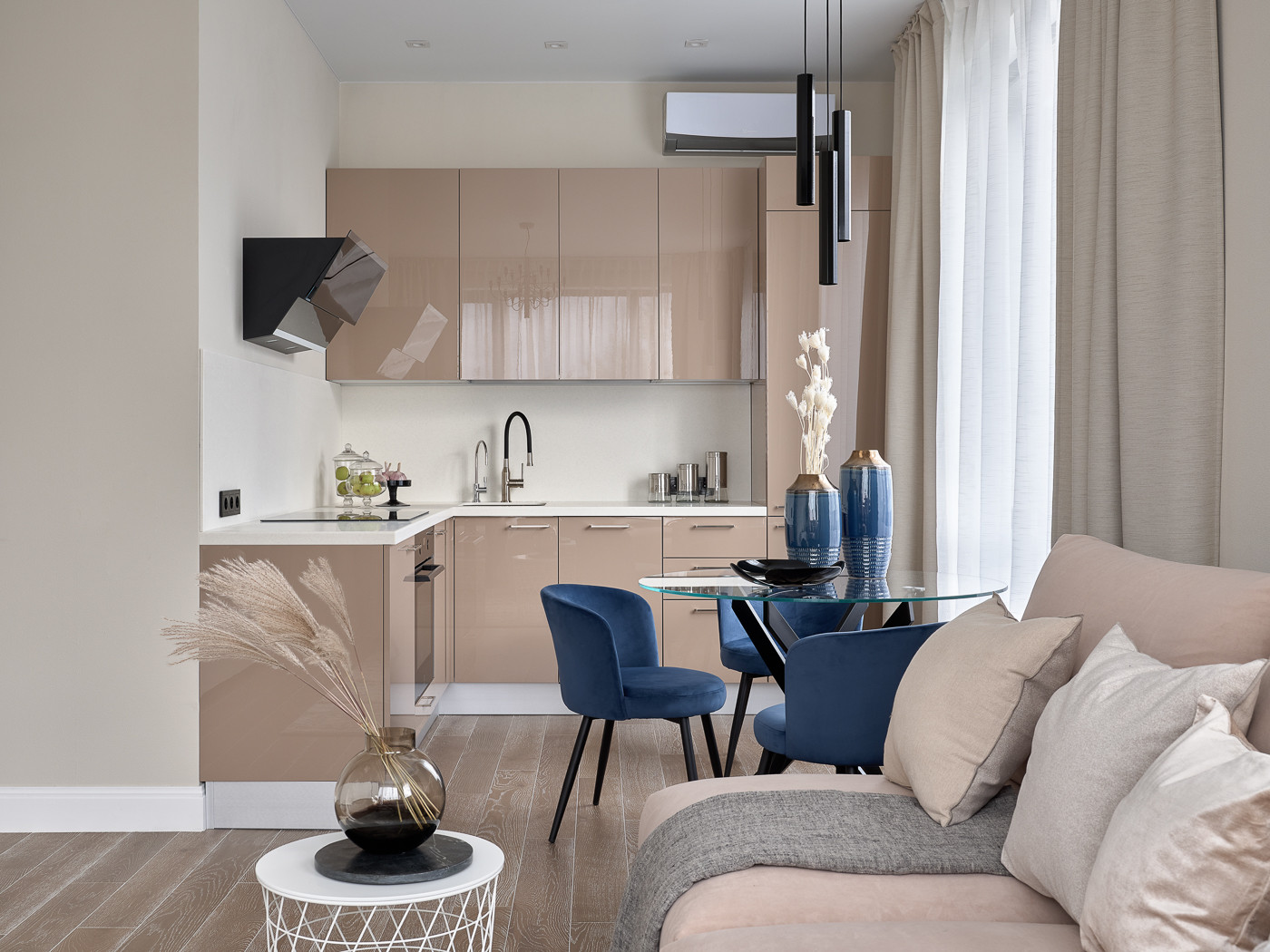 Стилизация квартиры в ЖК Левл Павелецкая