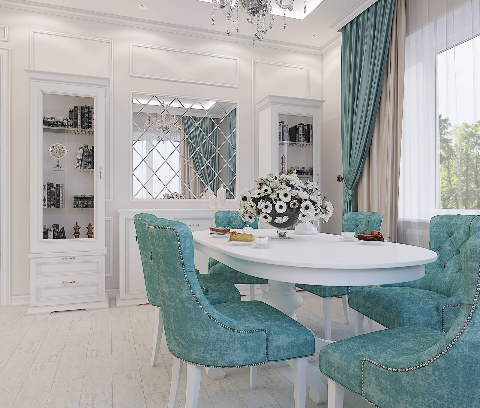 Нежная лазурь