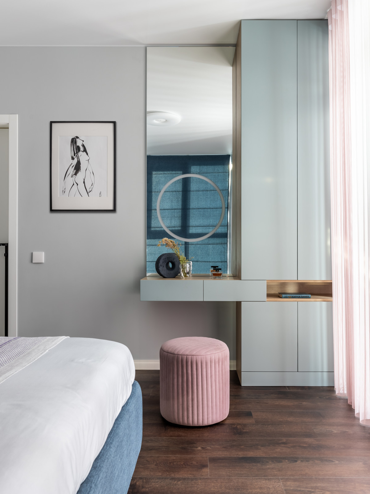 Бетон и пудра