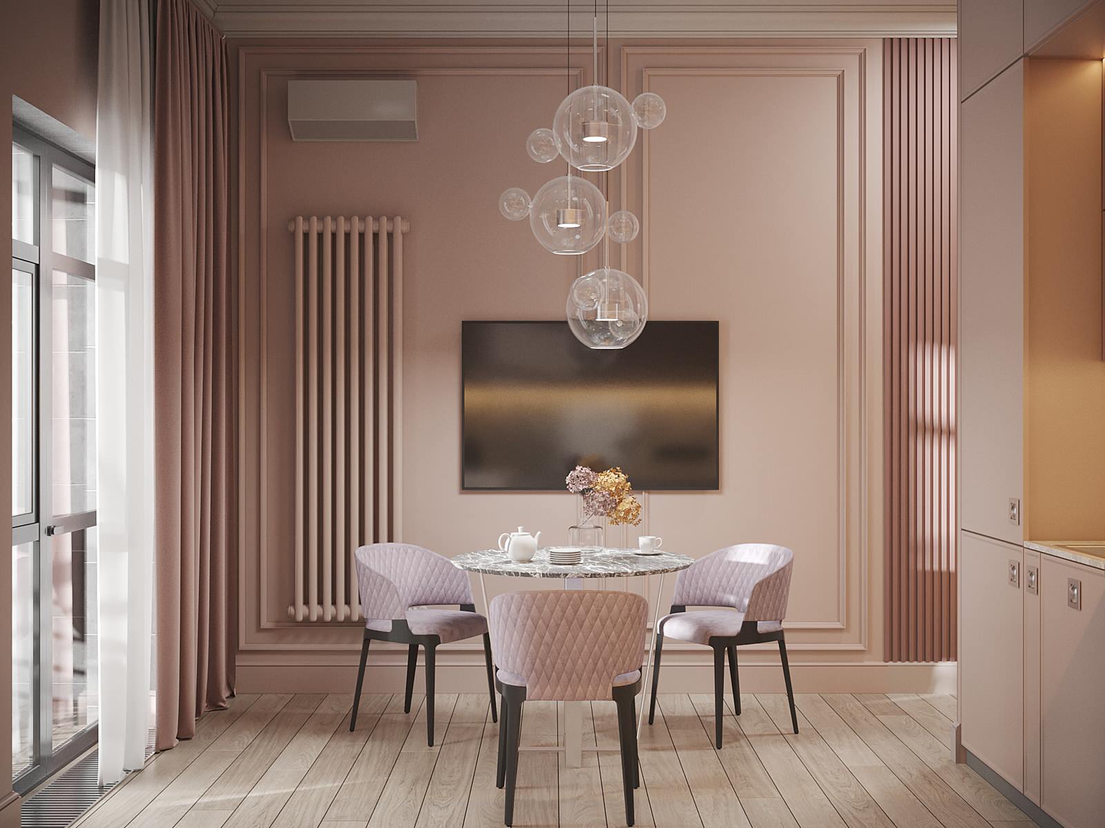 Розовый фламинго