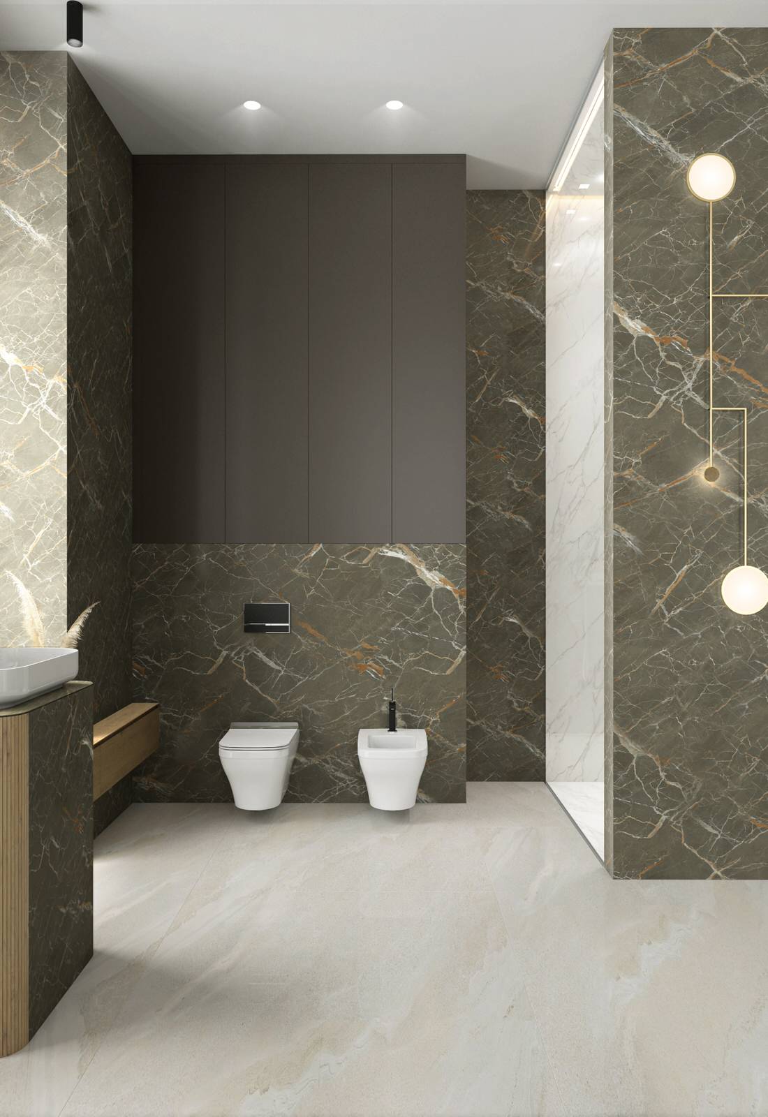 Мансардная ванная, 26 м2