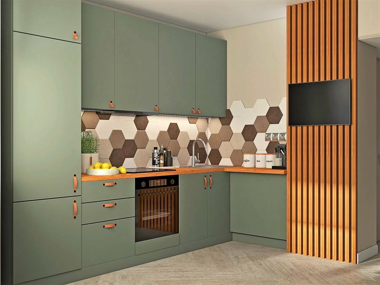 Дизайн проект в ЖК Среда 60м²