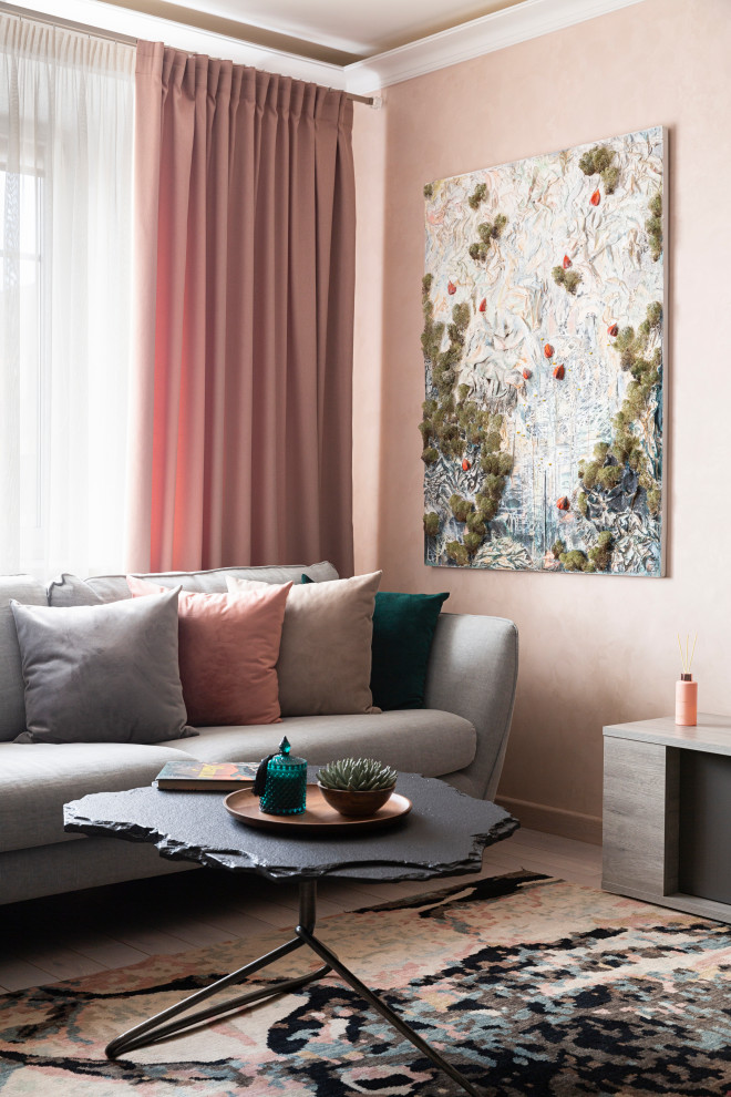 Квартира с природными фактурами в Одинцово