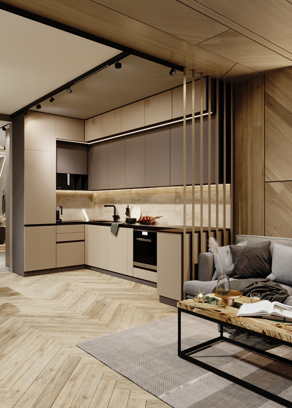 Современная квартира в клубном доме