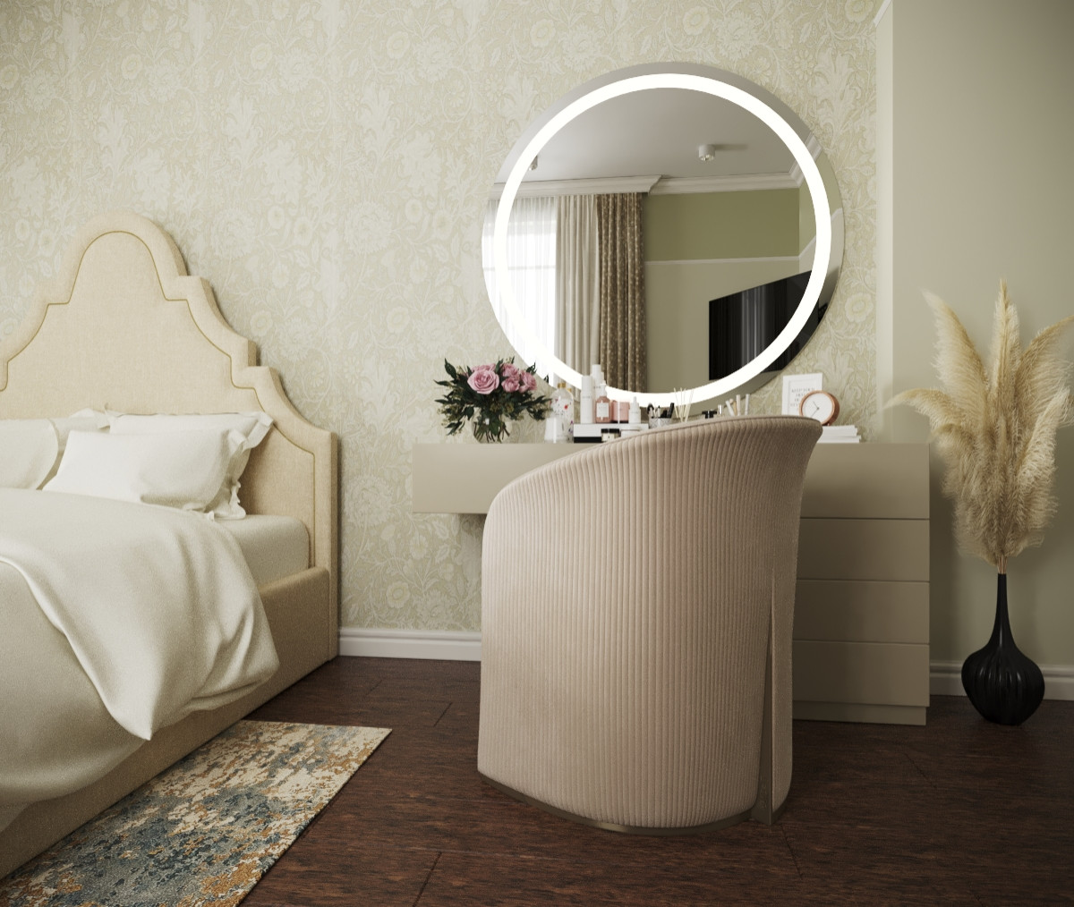 Дизайн проект для молодой семьи в ЖК Уфимский Кремль