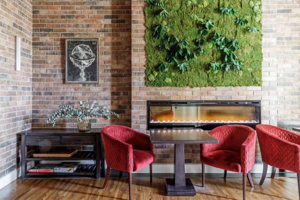 Озеленение холла, санаторий "Исток"