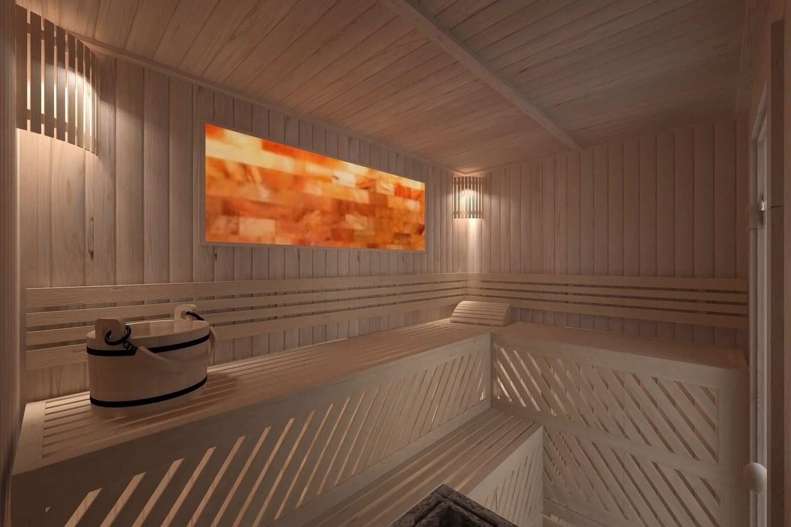 Дизайн интерьера дачи из сруба