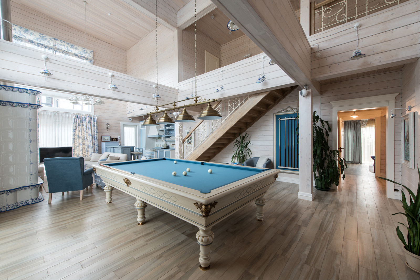 Гостевой дом-баня. 1 этаж. Гостиная