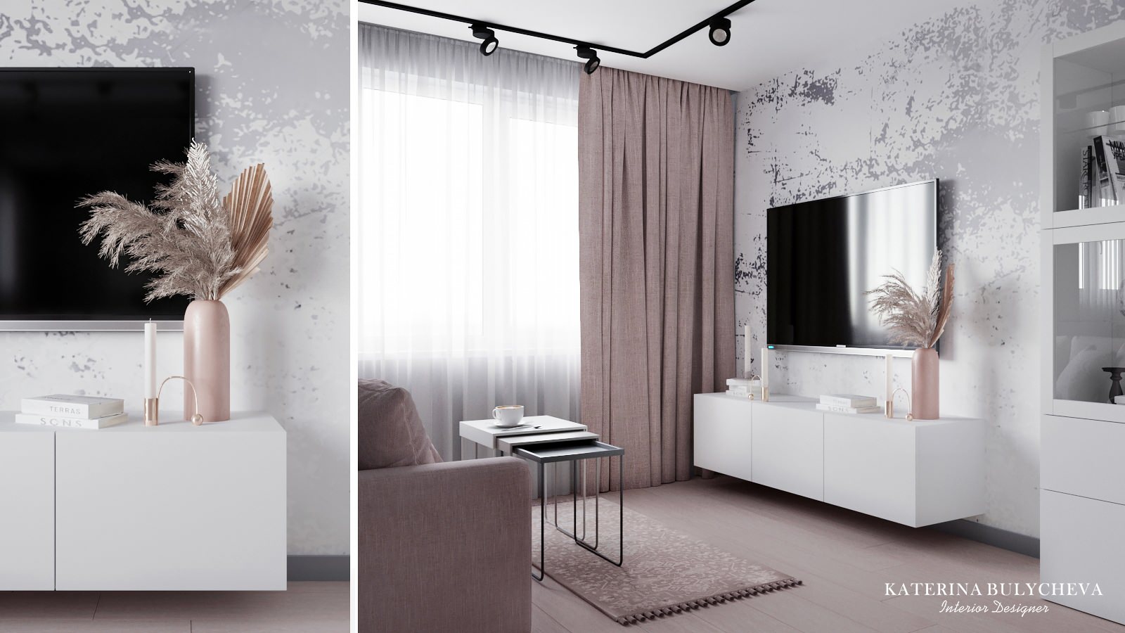 Кухня-гостиная-холл