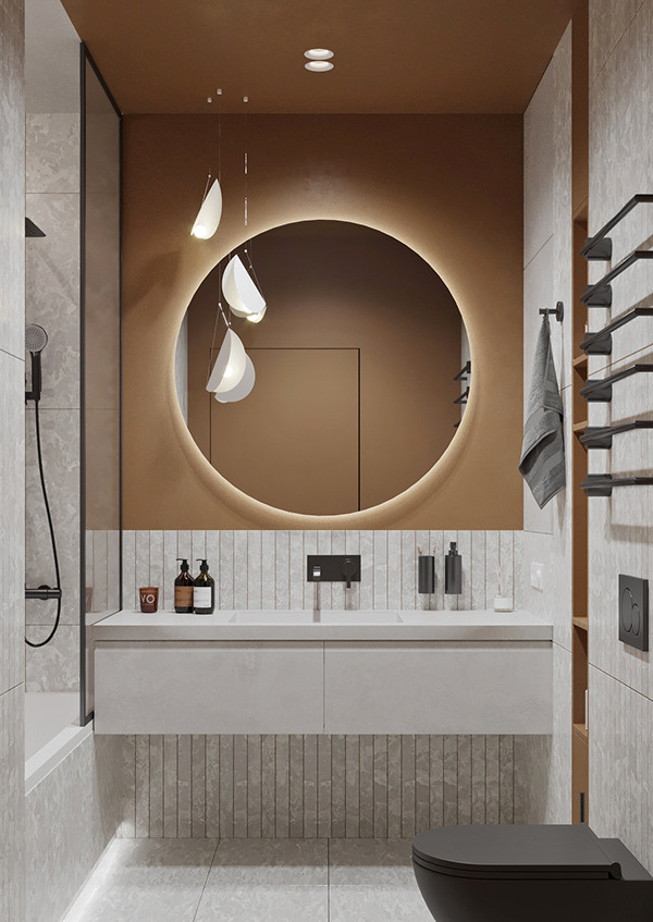 Обложка проекта: Стильный санузел