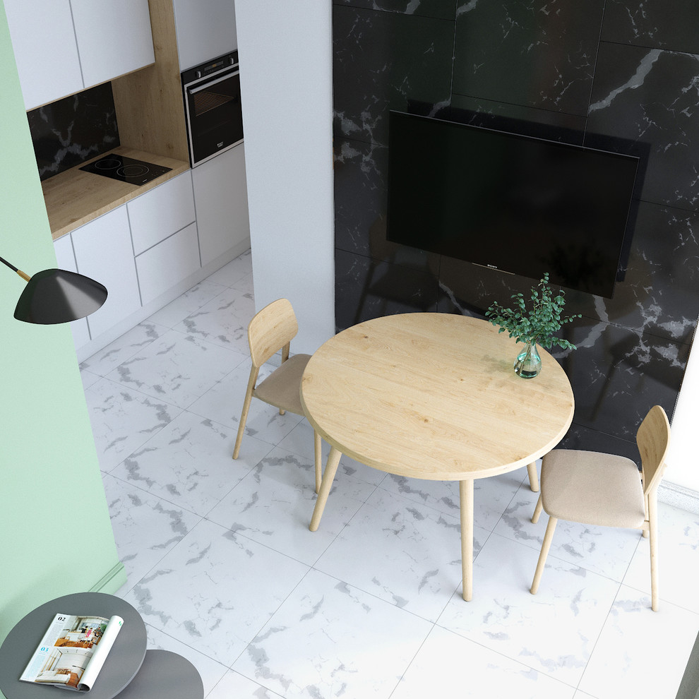 гостиная-кухня