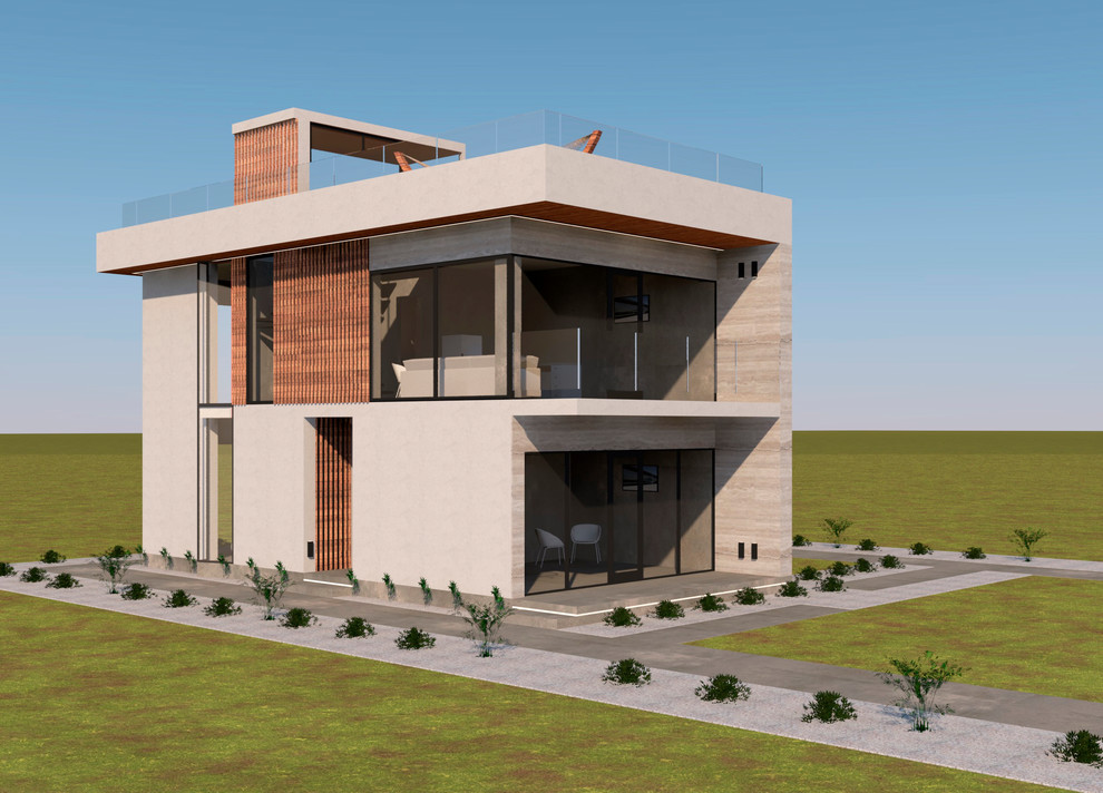 Дом в стиле хай-тек