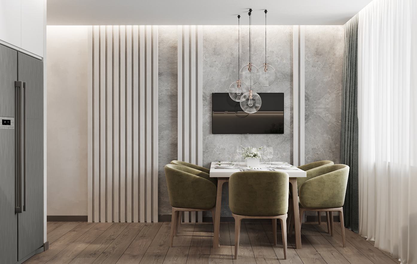 Дизайн квартиры в современном стиле.