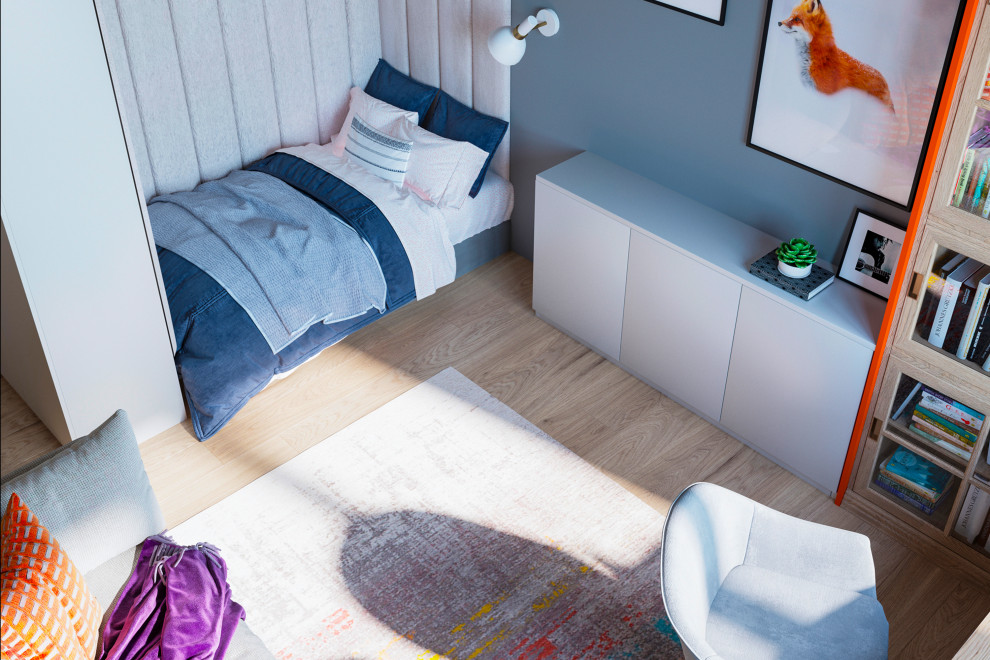 Дизайн интерьера  3-х комнатной квартиры 113 кв.м. - ЖК «LIFE-Ботанический сад»