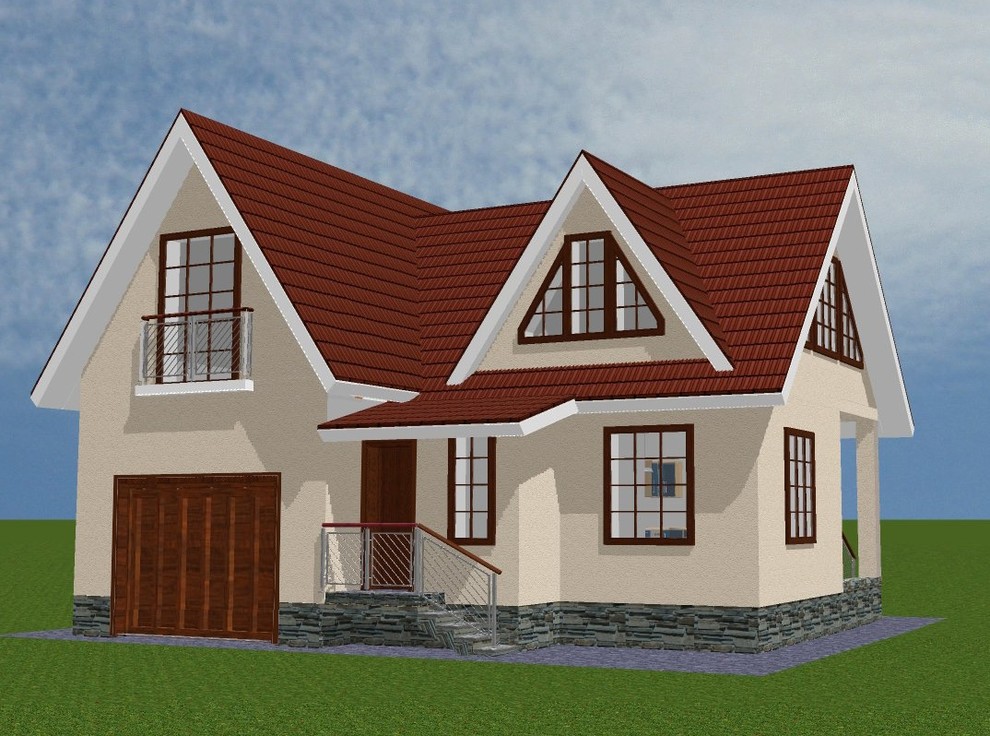 Вазуализации коттеджей и домов