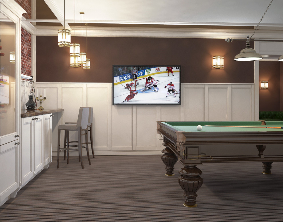 3D-проект бильярдной