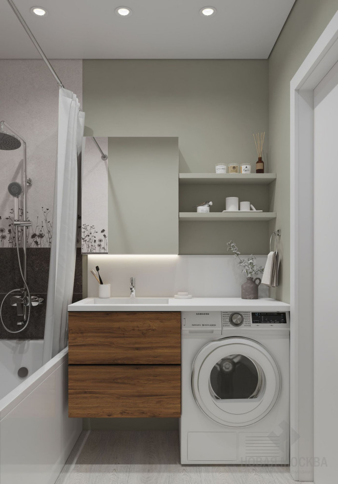 Дизайн-проект двухкомнатной квартиры 52 кв.м на Куусинена