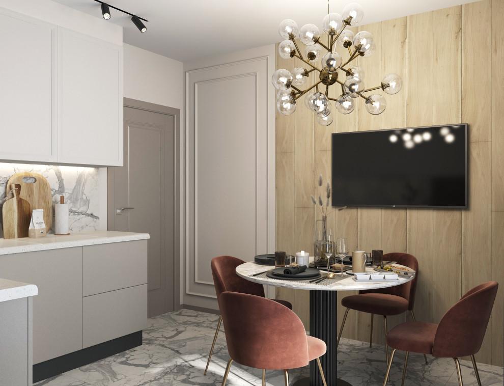 Дизайн-проект  кухни в г . Дзержинске