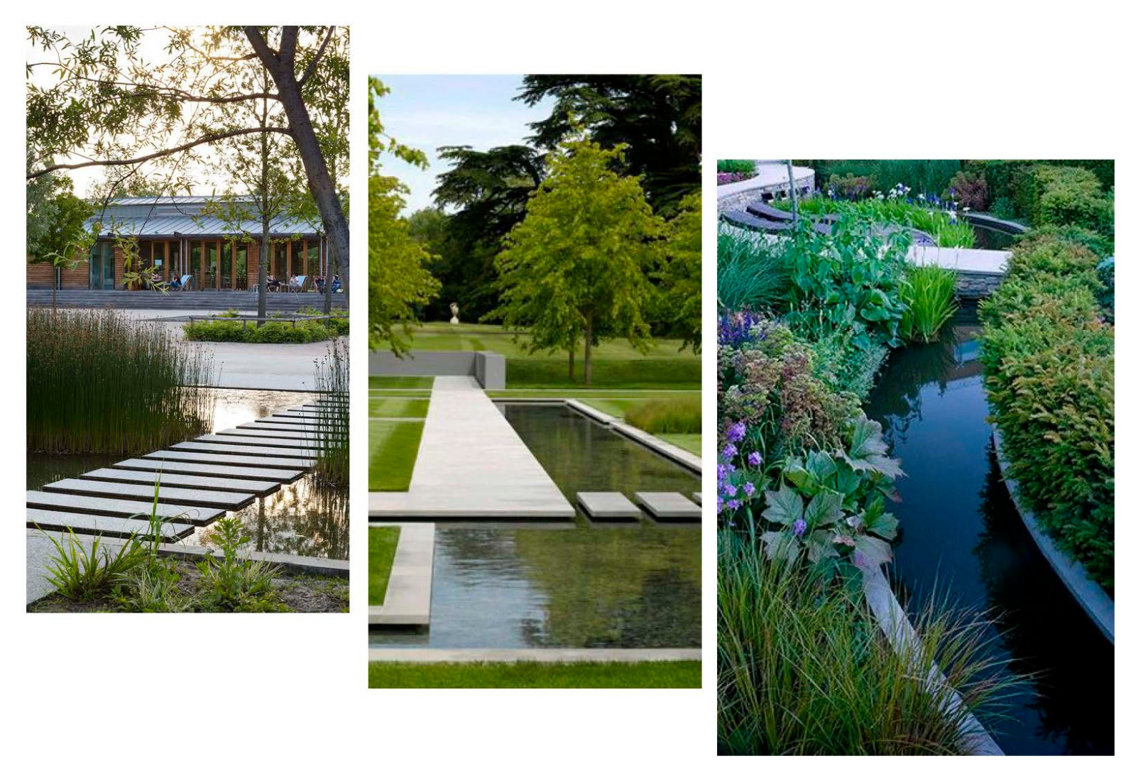 Оформление существующего оврага в городской среде.