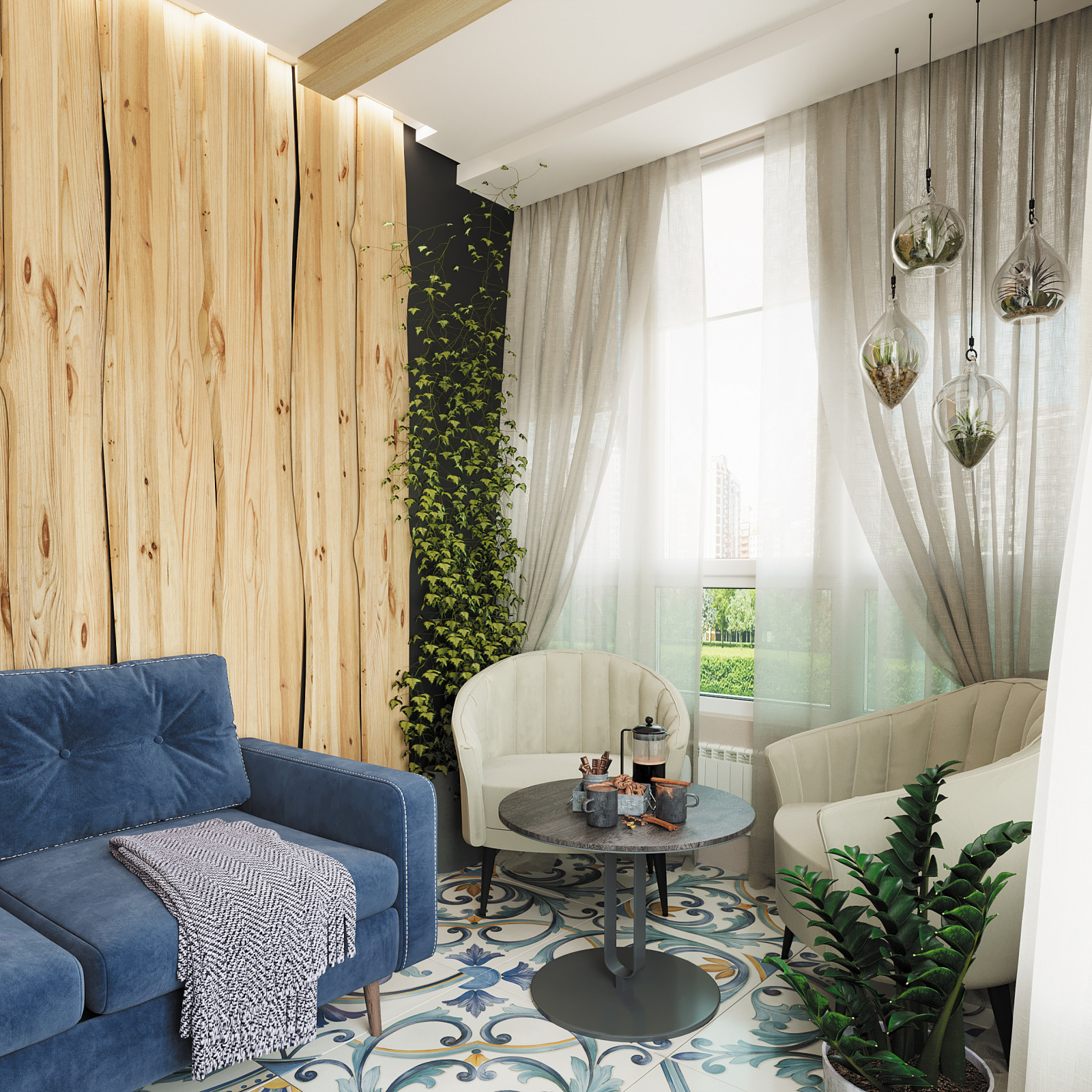 Проект 3х-комнатной квартиры.