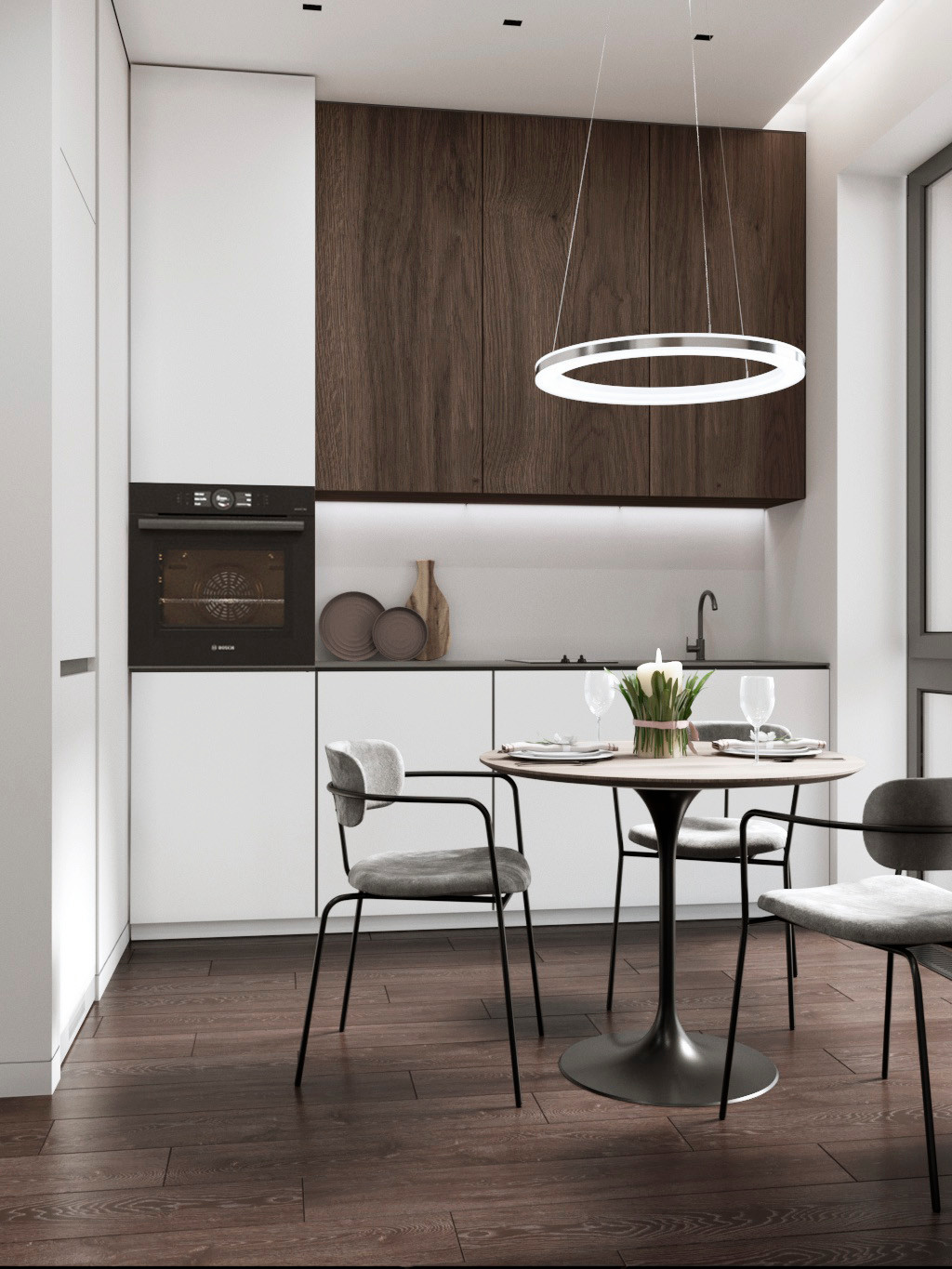 Дизайн-проект 1комнатной квартиры в г. Москва