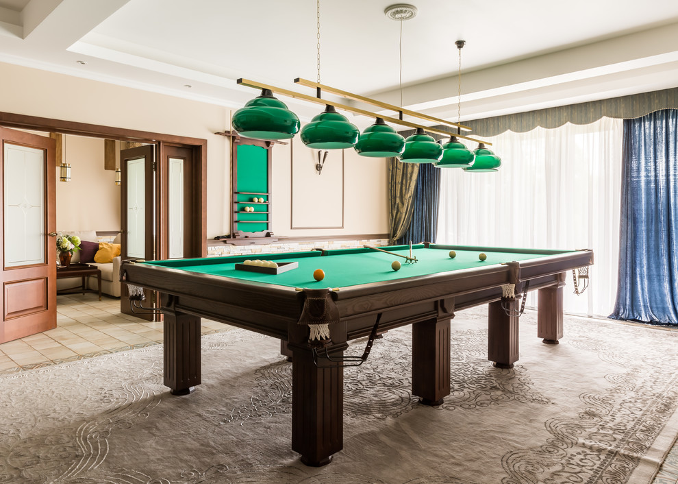 Обложка проекта: Бильярдная комната