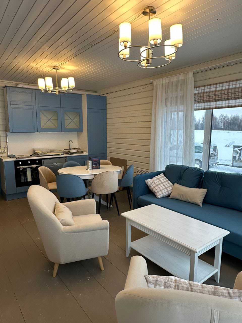 Обложка проекта: КУХНЯ " ТЭСС" для загородного дома