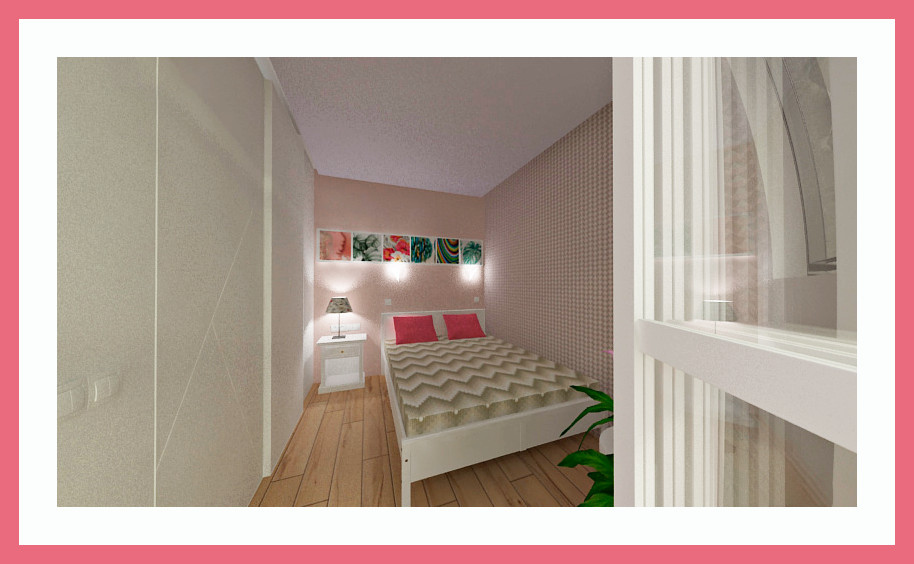 Однокомнатная квартира в перепланировке в двухкомнатную