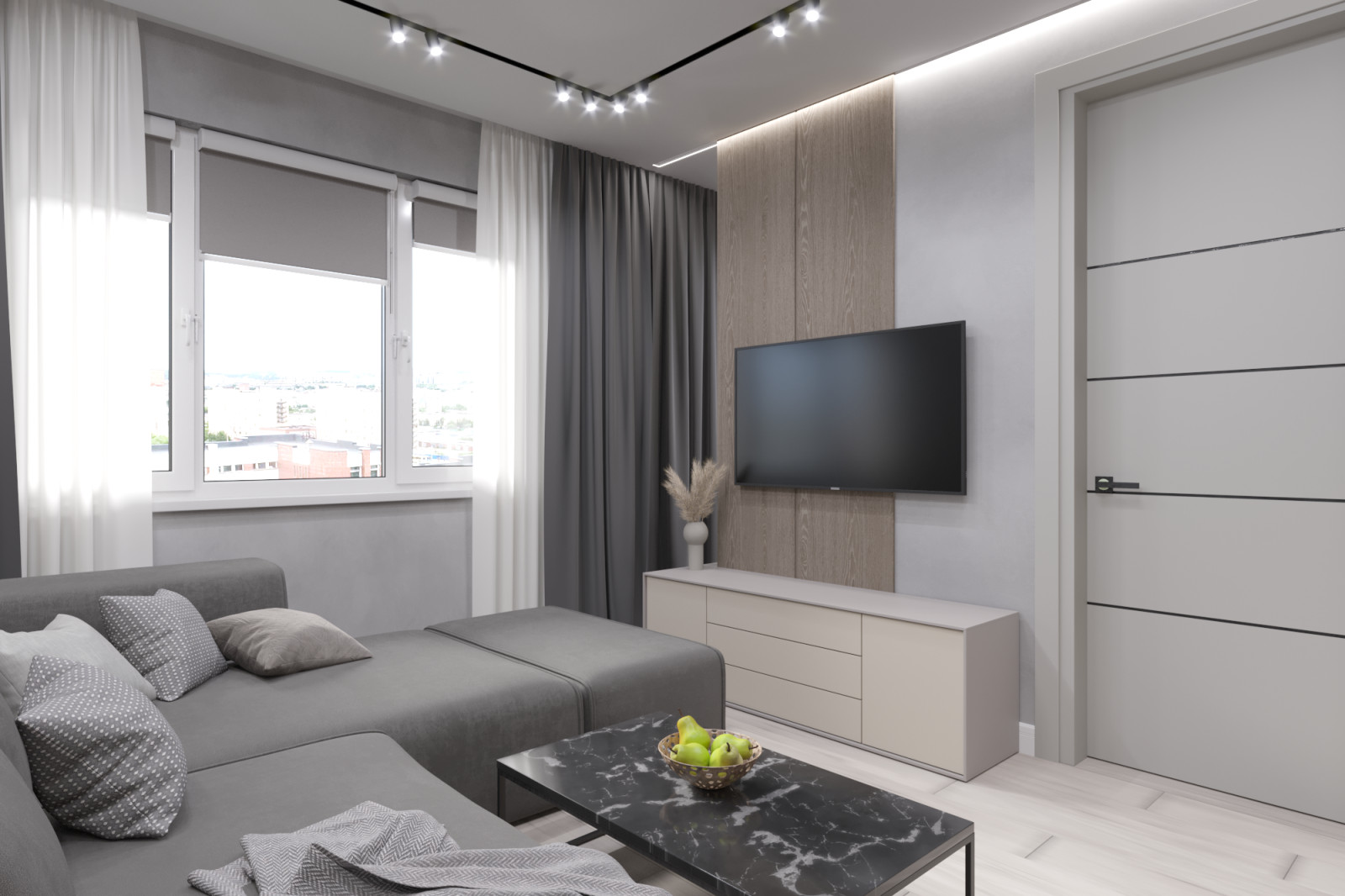 Спальня-гостиная