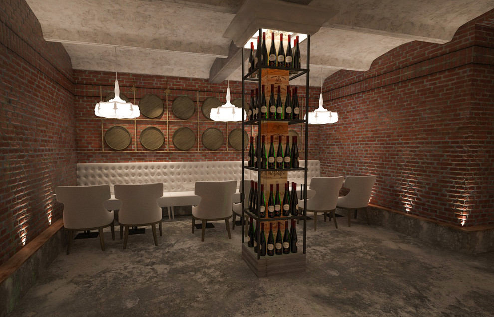 Дизайн-проект винного магазина от  «Strekoza Design»