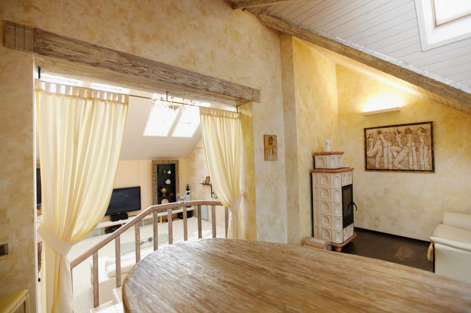 Загородный дом в стиле Фьюжн