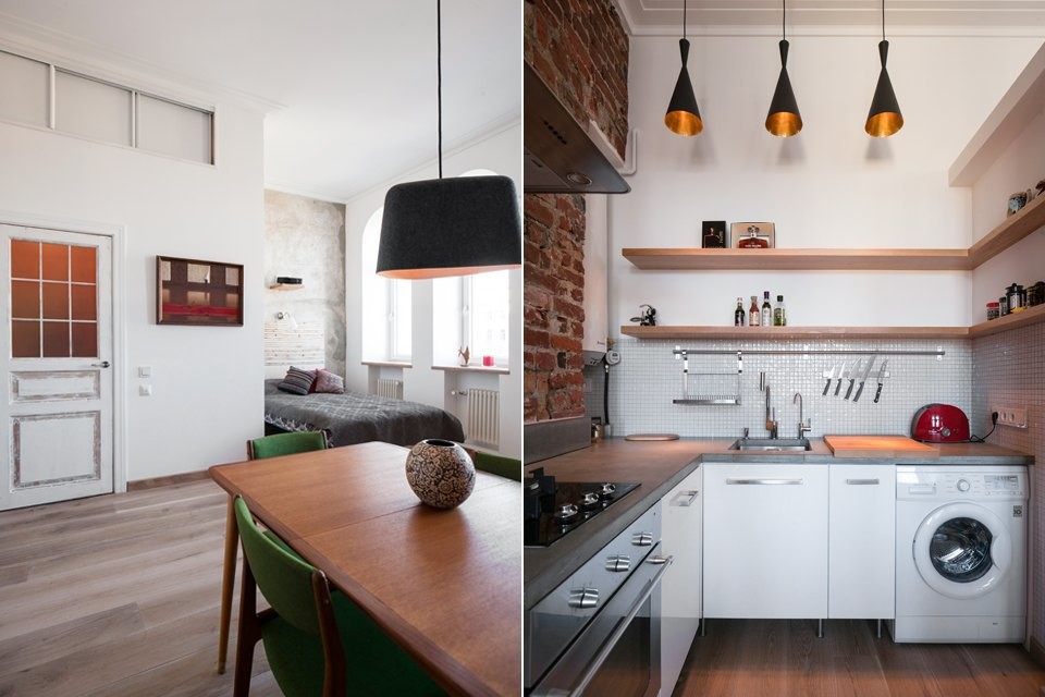 Houzz тур: Квартира для командировок в центре Санкт-Петербурга