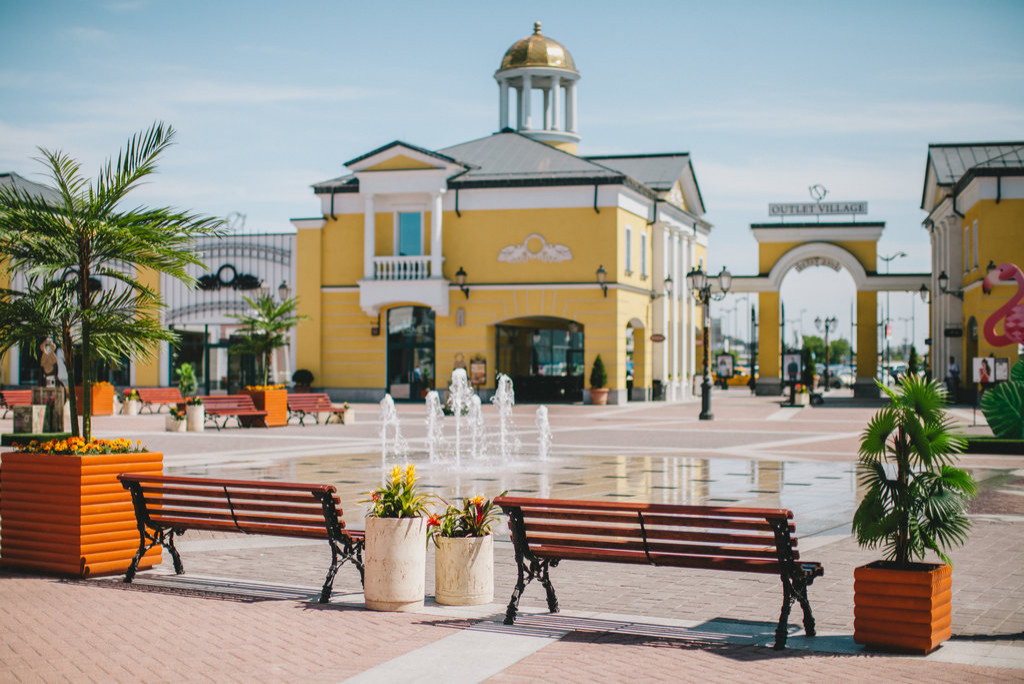 Озеленение Outlet Village Белая Дача