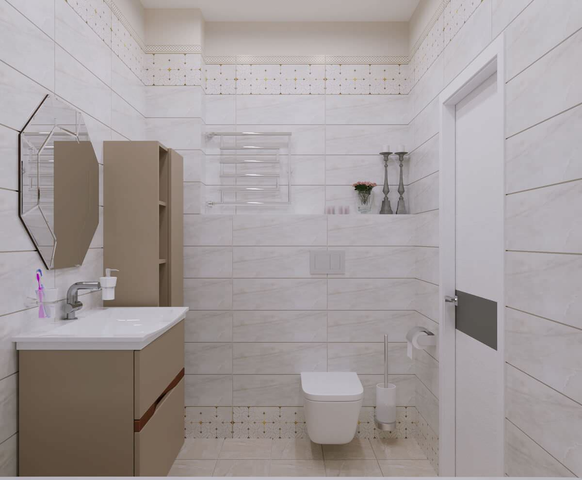 Санузел с ванной