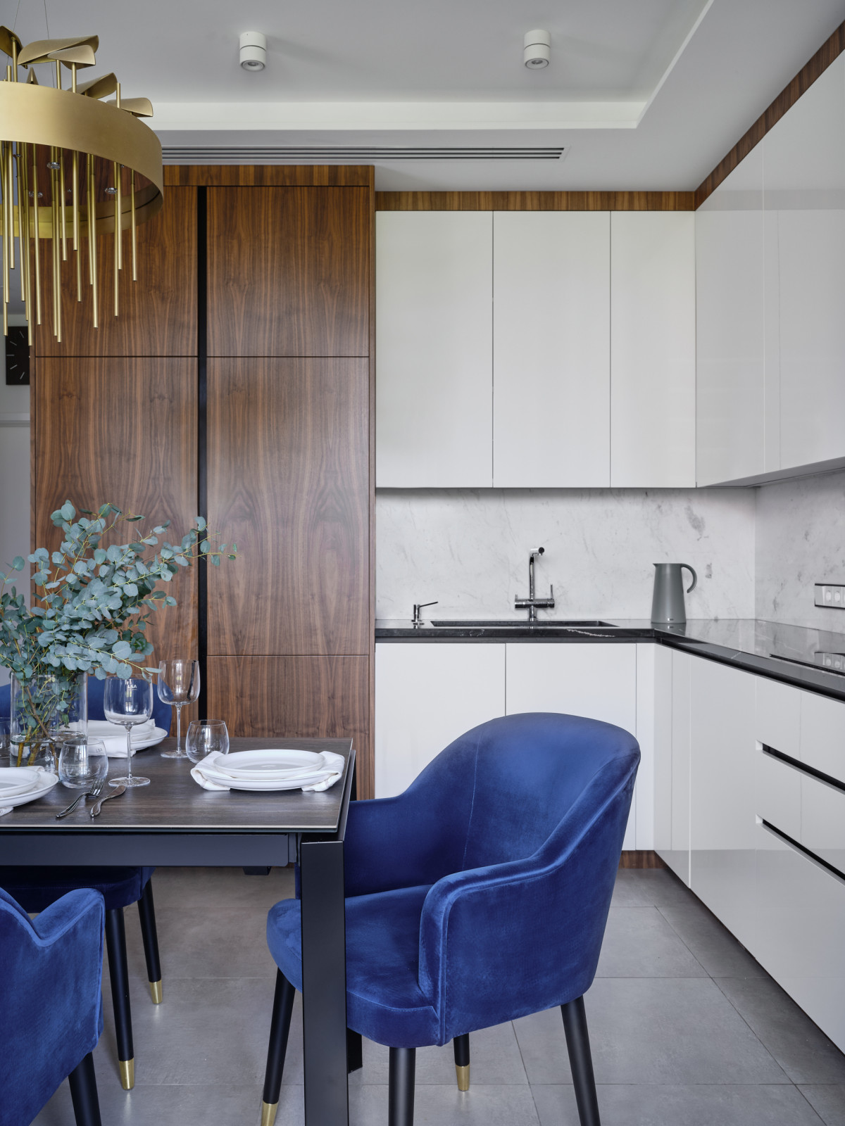 Гостиная в ЖК Наследие